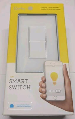#ad Quirky PTAPT WH02 Quirky GE Tapt Smart Wall Switch $18.99