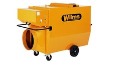 WILMS Heissluftturbine BV 385 Heizer Heizgerät Ölheizer mit Abgasführung 1251385