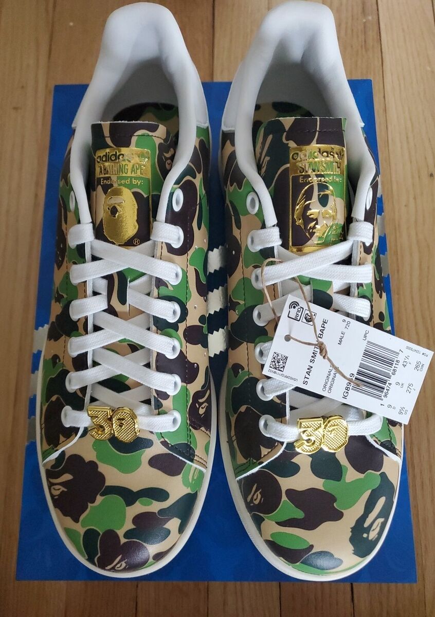 BAPE x ADIDAS STAN SMITH BAPE CAMO IG8949 | eBay BAPE x ADIDAS STAN SMITH BAPE CAMO IG8949 | eBay