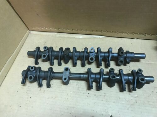GM 587006 587007 Rocker Arm -- Lot of 15 -- w/ Shafts & Supports -- USED OEM - Picture 1 of 4