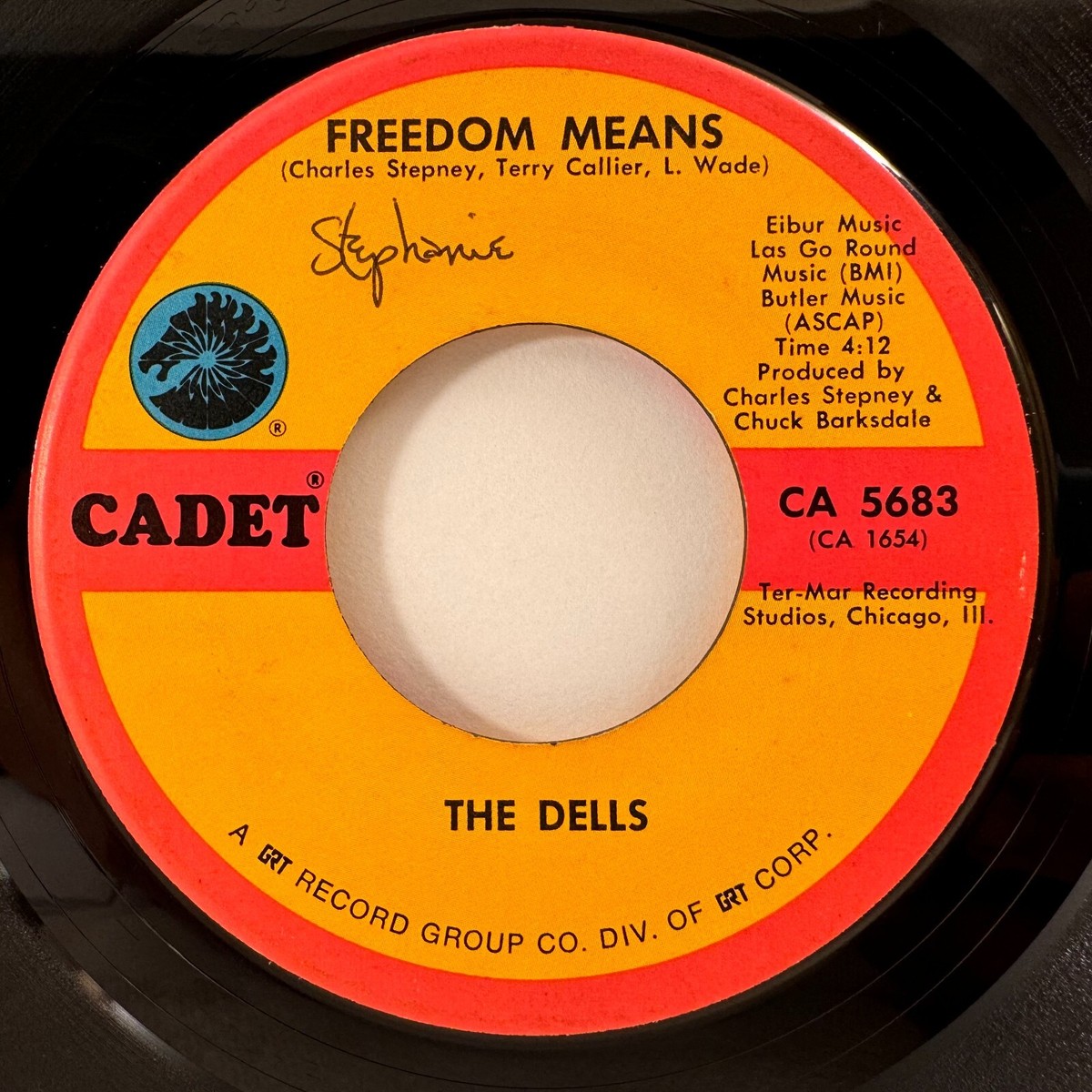Soul 45 the DELLS the Love We Had Stays On My Mind Freedom
