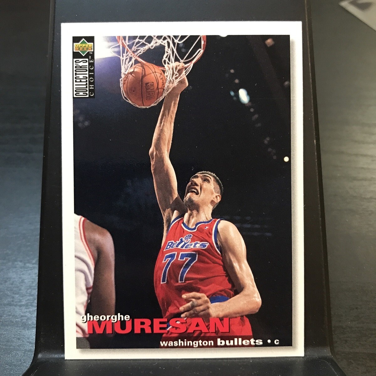 1995-96 Collector's Choice Bullets Basketball Card #77 Gheorghe