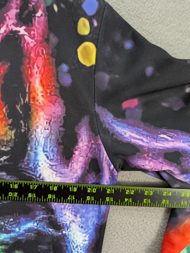 Funnycokid Wolf Face 3D Print Pullover Hoodie Sweatshirt Northern Lights Size XL - Picture 5 of 9