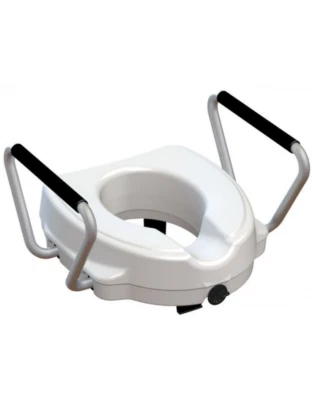 RIALZO WC CON BRACCIOLI ESTRAIBILI ALZAWATER DISABILI ANZIANI