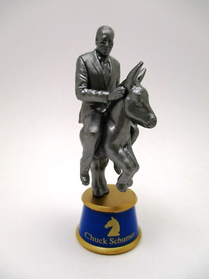 Chuck Schumer Small Figurine Democrat Majority Leader Chess Figure