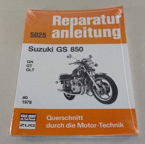 Manual De Reparación - Suzuki GS 850 - GN / GT / GLT - A Partir Del Año 1978