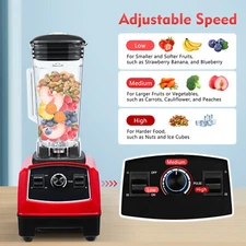 2200W 2L Smoothie Blender Professional Countertop Fruit Juicer Smoothie Shakes