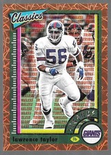 2022 Panini Classics Lawrence Taylor Legends Timeless Tributes H2 Orange /10