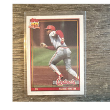Topps 1991 Series Ozzie Smith Cardinals Collector's Edition Tiffany #130