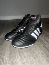 Adidas Copa Mundial Soccer Cleats Leather Black White 015110 Men Sz 10.5