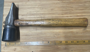 VTG KEN TOOL Tire Hammer Rubber Mallet T-11-R Akron Ohio Patent 14379