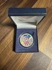 2000 American Eagle Walking Liberty Painted 1 Oz Fine Silver One Dollar Coin
