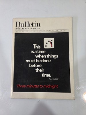 Bulletin Of The Atomic Scientists January 1984 Vintage Magazine