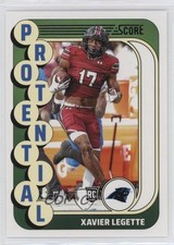 2024 Score Protential Xavier Legette #23 1a7j