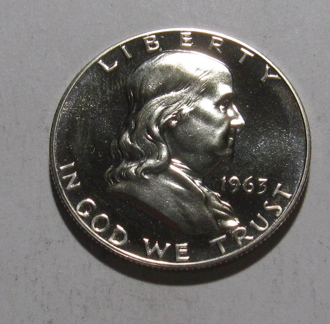25+ Proof Franklin Half Dollars 1963 for sale | Updated Oct 2026