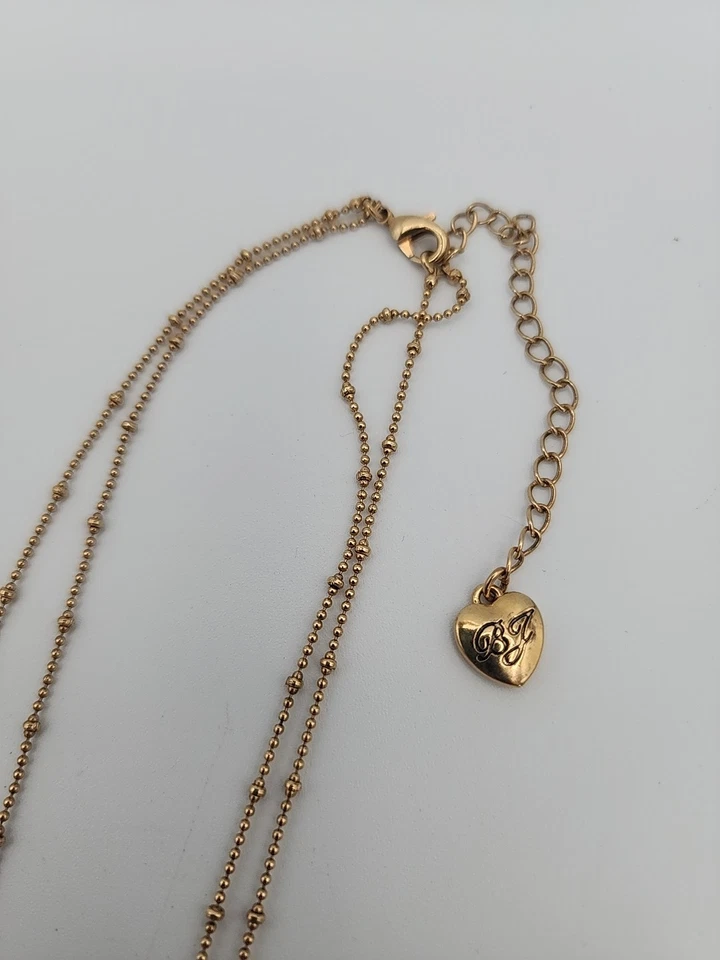 De colección Betsey Johnson Tono Dorado En Capas Dije Collar Cámara Ojos de Gato Gafas  Foto 3 de 4