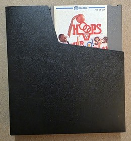 Hoops (Nintendo Entertainment System, NES, 1989) Cib Complete - Tested