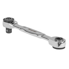 Sealey AK6972 Micro Ratchet Bit Driver & Wrench 1/4Sq & 1/4Hex Drive