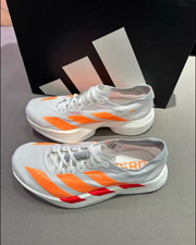 Adizero Adios Pro 4 Adidas 'White Lucid Orange' JR7088