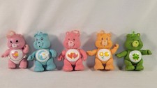 Vintage Kenner Care Bears 3.5" Poseable Figures Lot Of 5