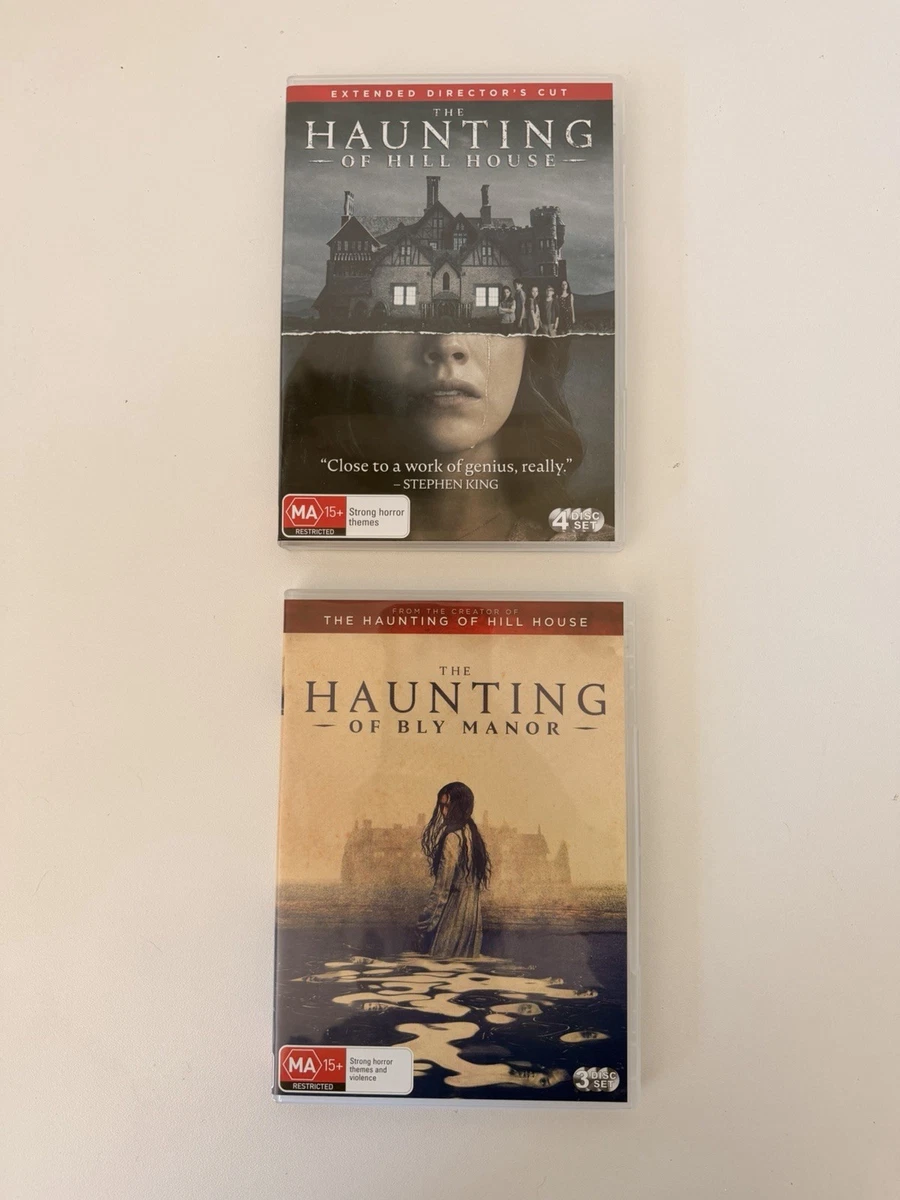The Haunting of Hill House and Bly Manor DVD bundle Region 4 Horror Thriller