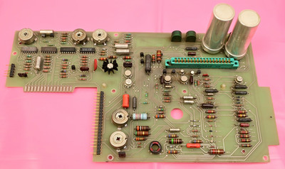 Vintage Hewlett Packard 6002A Control Board Vintage ICs Sprague 2000uF Gold Conn
