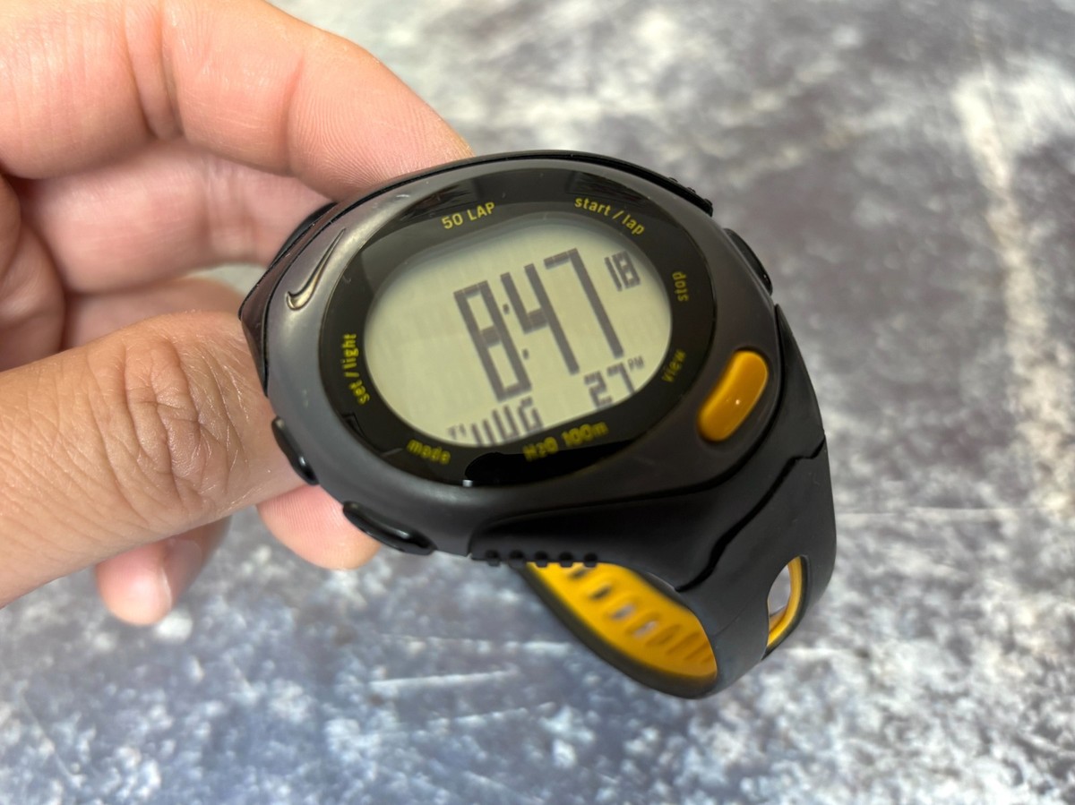 【NIKE】 BOWERMAN WR0083 デジタル 腕時計 Nike Bowerman Series Triax Speed 50 Digital Quartz Watch