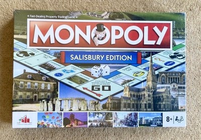 MONOPOLY SALISBURY EDITION - BRANDNEU & VERSIEGELT - UVP 34,99£