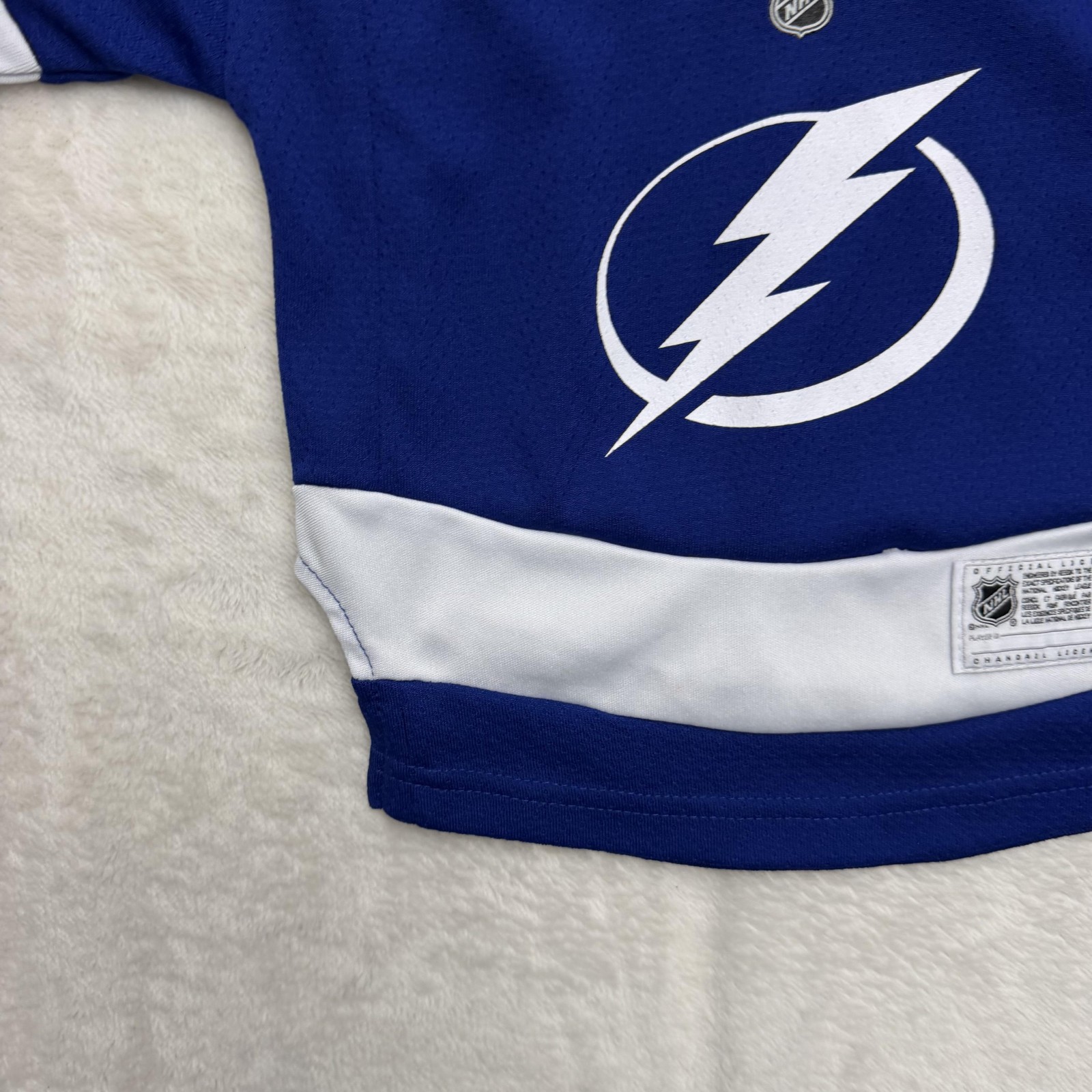 Reebok Tampa Bay Lightning Jersey Youth Boys 18-24 Months Blue NHL Hockey INF thumbnail 7