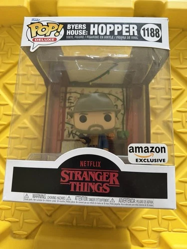Byers House HOPPER Amazon Exclusive STRANGER THINGS Funko Pop #1188