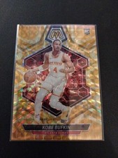  Kobe Bufkin 2023-24 Mosaic Basketball RC #201 Yellow Reactive Prizm