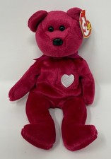 NEW w/ Tags - TY Beanie Babies Valentina the Valentine Love Bear - 1999 Retired