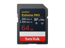 Sandisk Extreme Pro 64gb Uhs-ii V90 Sdsdxdm-064g-gn4in C10 U3 R300/w300mb/s