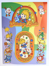 Hallmark HMK   Rainbow Brite   Sticker Sheet Lucky Twink Champ  Romeo