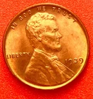 1939-P Lincoln Wheat Cent Penny GEM RED BU From an Original Bank Roll