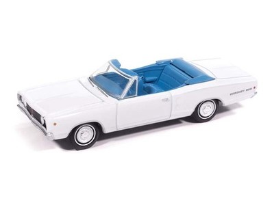 1968 Dodge Coronet 500 Convertible - White 1:64 Scale - Auto World AWSP212B