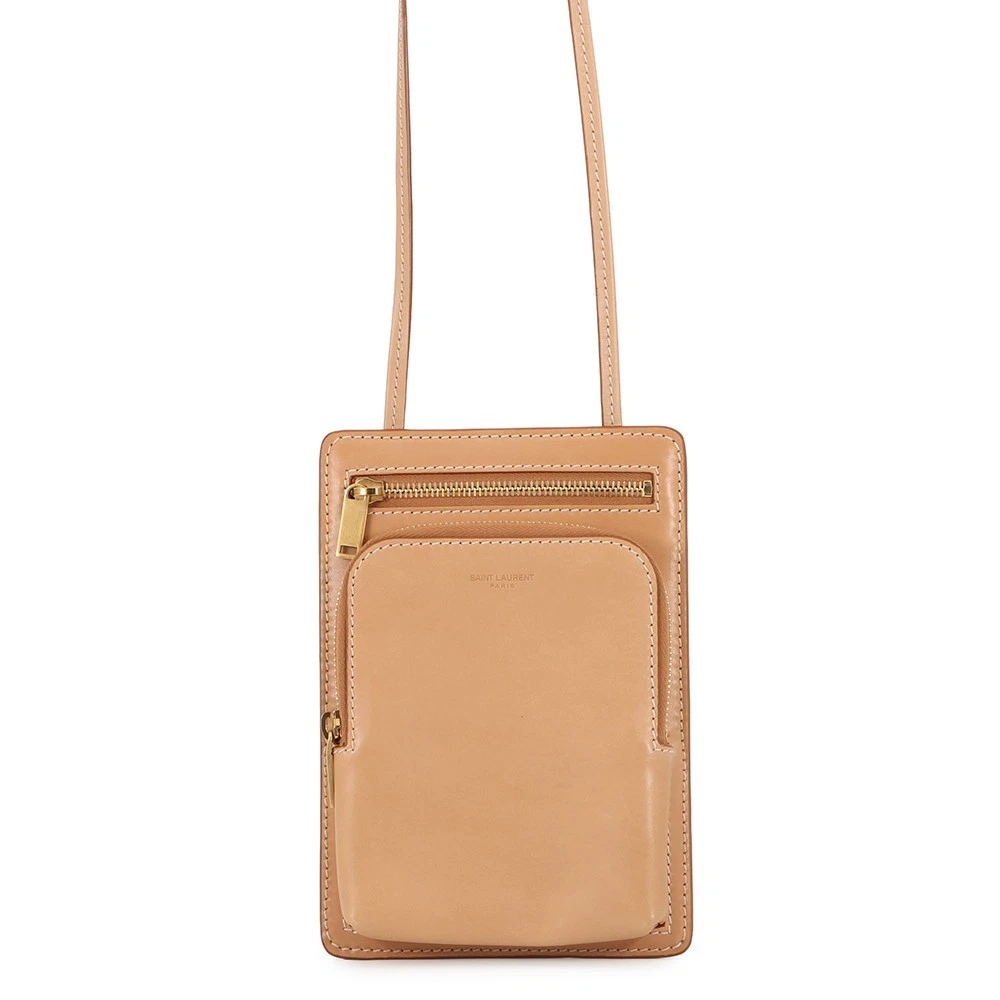 Saint Laurent — SAINT LAURENT PARIS Crossbody bag Leather Beige 729953 BWR6W