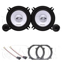 Alpine Lautsprecher FüR Volvo 740/760 1984-1992 Front TüR Vorn 2-Wege 250W #CI1D