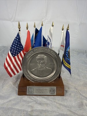 Commemorative award plaque honoring Major Octavius V. Catto ( 7 Flags )