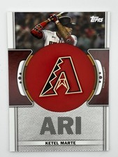 2023 Topps Series 1 - Team Logo Commemorative Patches Ketel Marte #TLP-KM Black