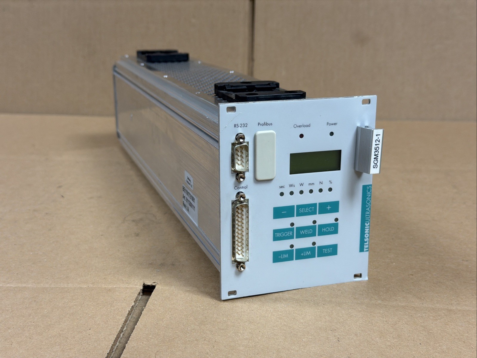 Telsonic Ultrasonics SGM3512-1 Welding Generator 1200W WARRANTY FAST SHIPPING