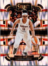 2024 Panini Select WNBA - Concourse Allisha Gray #51 Silver Flash Prizm