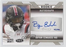 2020 Sage Hit Rookie Auto Gold 45/200 Bryan Edwards #A7 Auto 0vw0