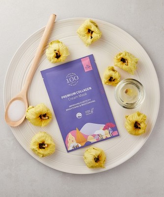 Dr. Orga 100 Premium Centella Asiatica Collagen Cream Mask Sheets 5 Sheets