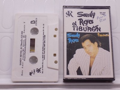 Sandy Reyes- El Tiburon Cassette 1987 Music City Records Puerto Rico