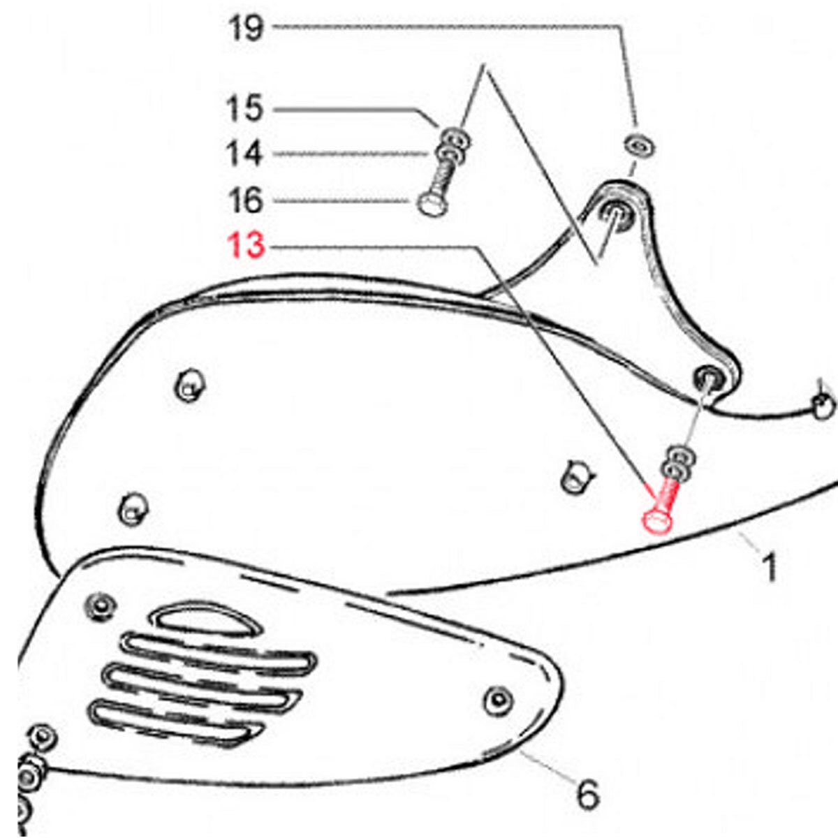 CAVI FILI CABLAGGIO Impianto Elettrico Grabor Per Piaggio Vespa 50 Special 69-80 EUR 22,00 - IT - Foto 13