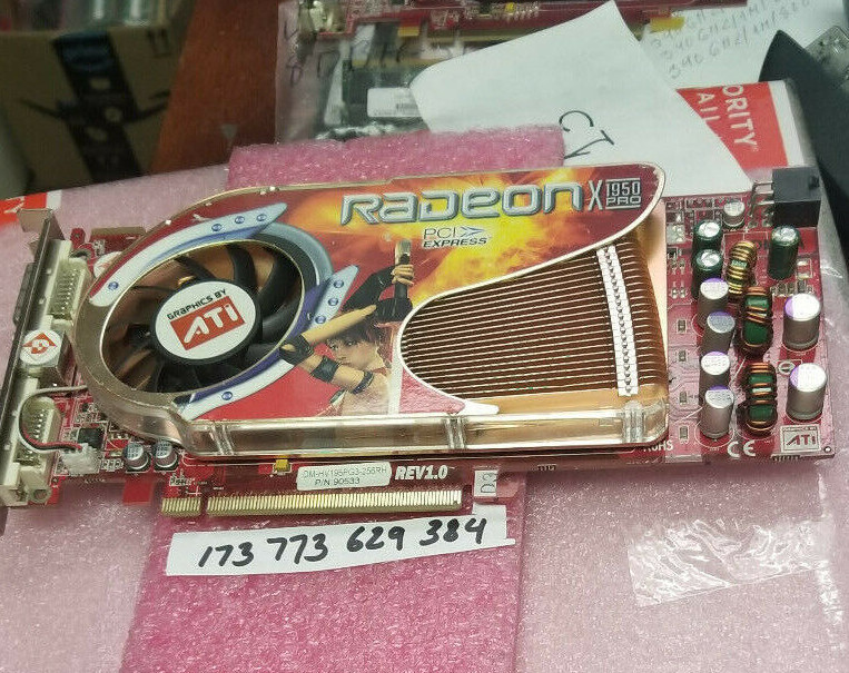RADEON X1950 PRO VIDEO CARD PC EXPRESS TESTED WORKING