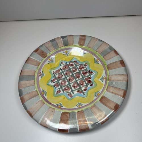 Mackenzie Childs Rose Cottage Brotteller 7,25"  - Bild 1 von 8