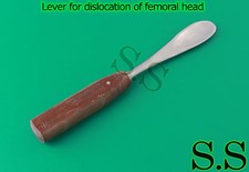 Palanca para dislocación de cabeza femoral Cirugía Ortopédica de Cadera 27 cm y 24 mm