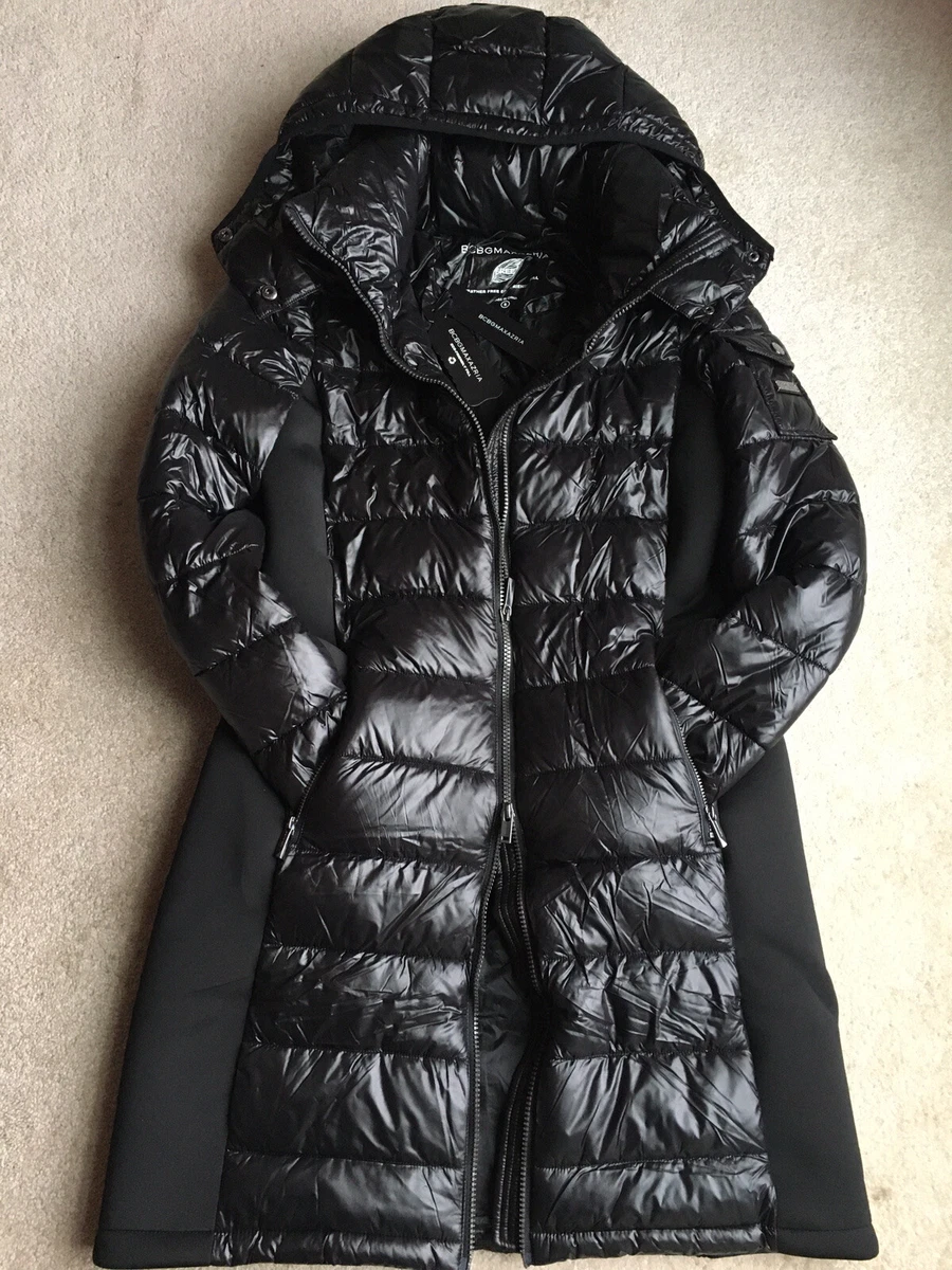 Bcbg velvet hot sale puffer coat